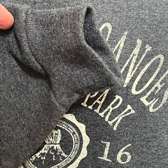 Hawaii Volcanoes National Park Hoodie Jerzees Gray Pullover Sweatshirt XL -NWOT - Picture 3 of 8